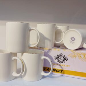 GGK 6 PCS.S COFFEE MUG PREMIUM QUALITY SUPER BOWL CHINA PRODUCT CODE:001