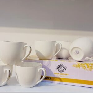 GGK 12 PCS.S CUP SAUCER  PREMIUM QUALITY SUPER BOWL CHINA PRODUCT CODE:12K1