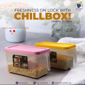 Freshness on lock with chill box